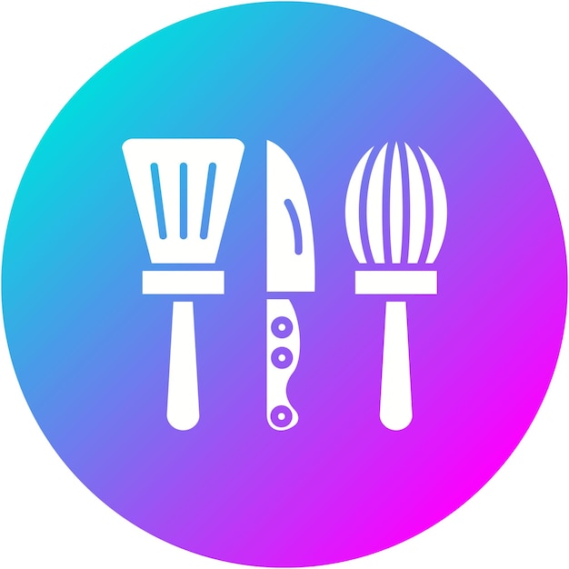 Kitchen utensil vector icon can be used for homeware iconset