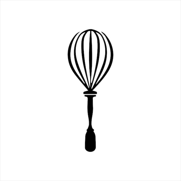 kitchen whisk icon Kitchen utensil for cooking Vector illustration