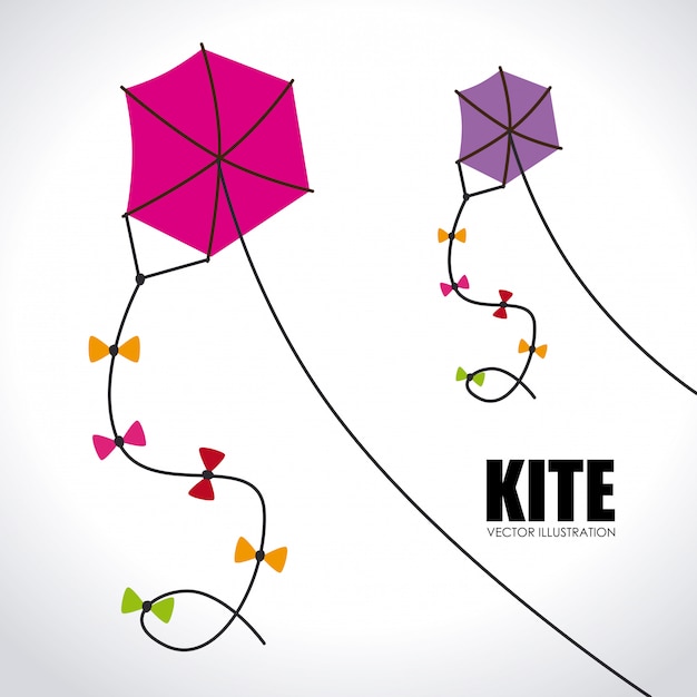 Vector kite design