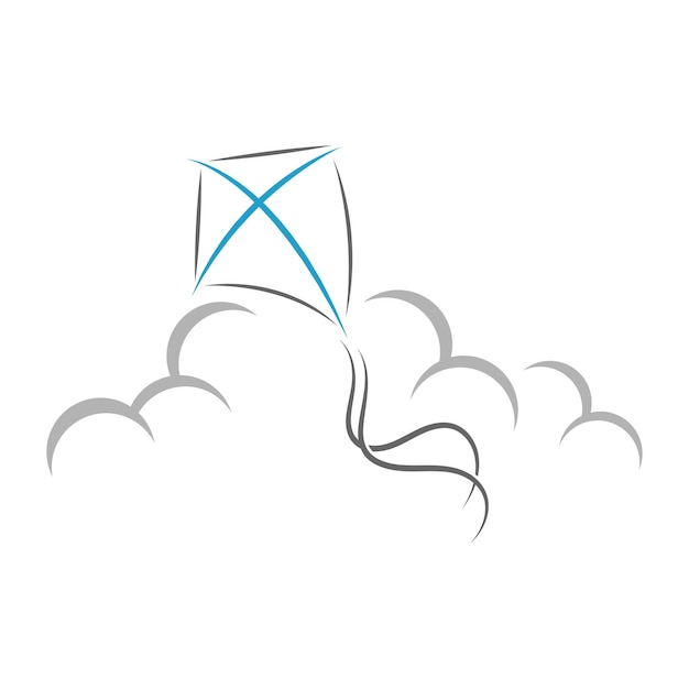 Kite logo icon design