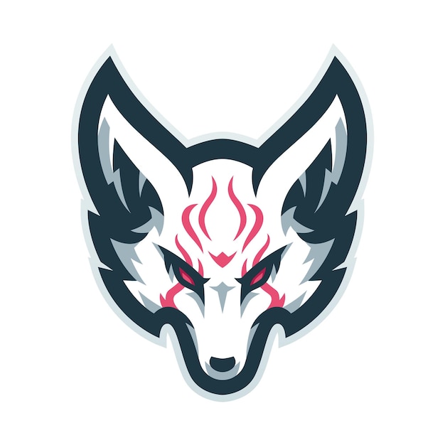 Vector kitsune logo