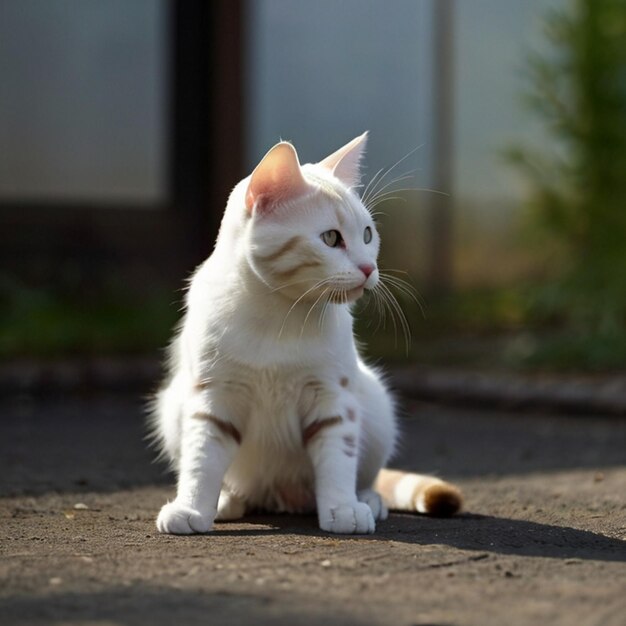 ベクトル 猫ちゃん ガール イメージ