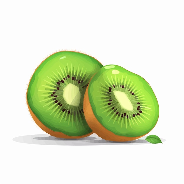 Kiwi fruit vector banner for your healthy food blog or website