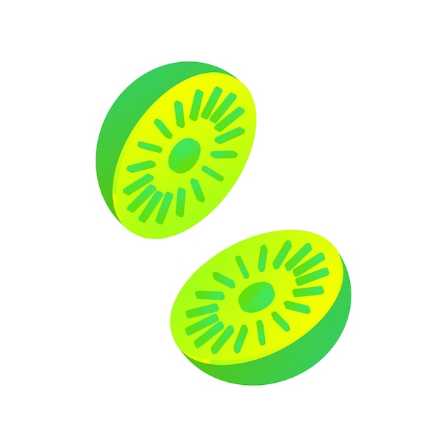 kiwi icon vector illustration eps