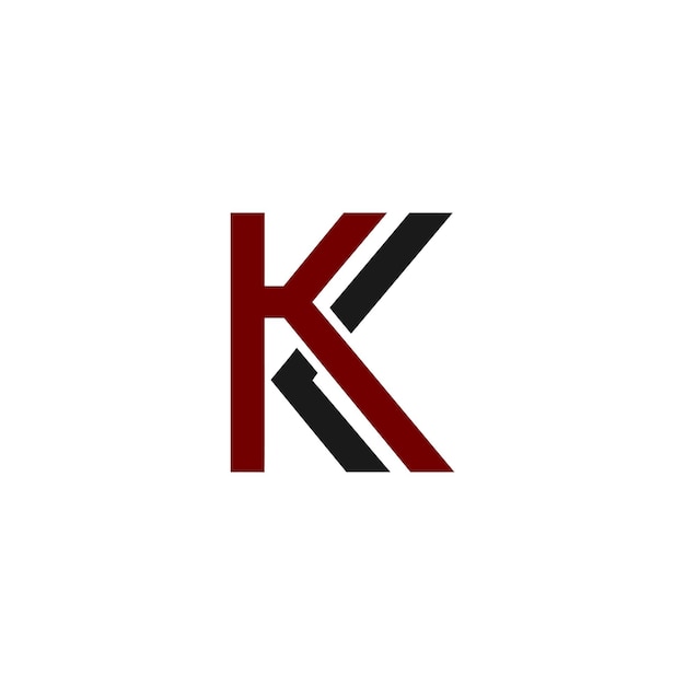 Kl design moderno del logo