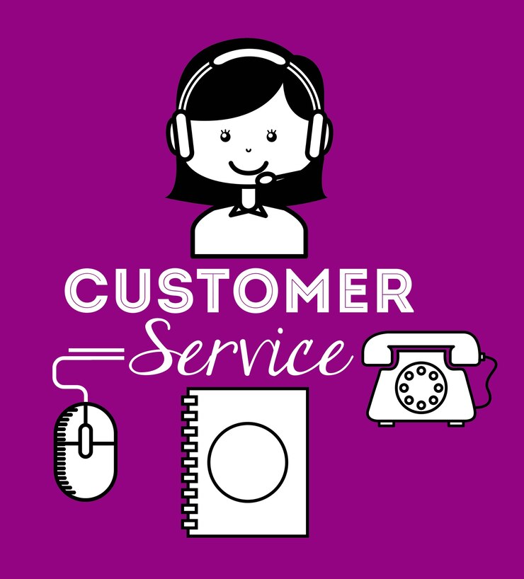 Vector klantenservice