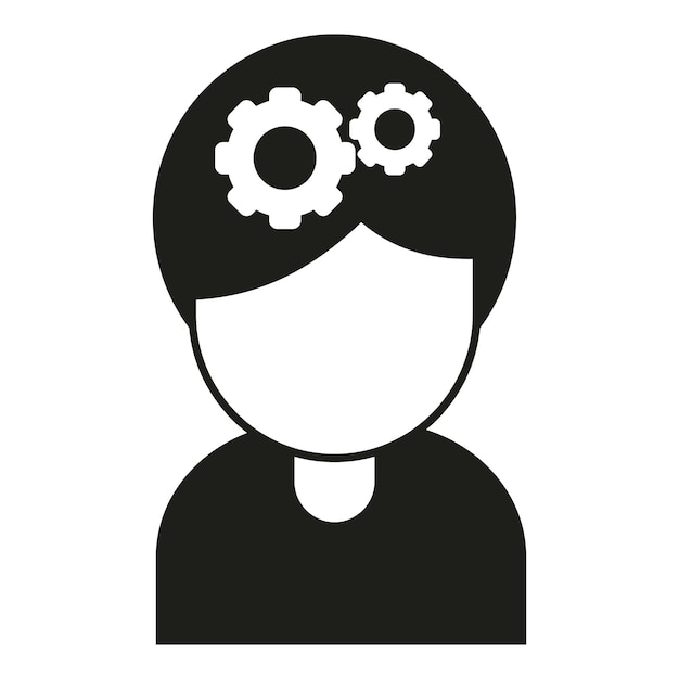 Klantpictogram eenvoudige vector Sterrecensie Goede service