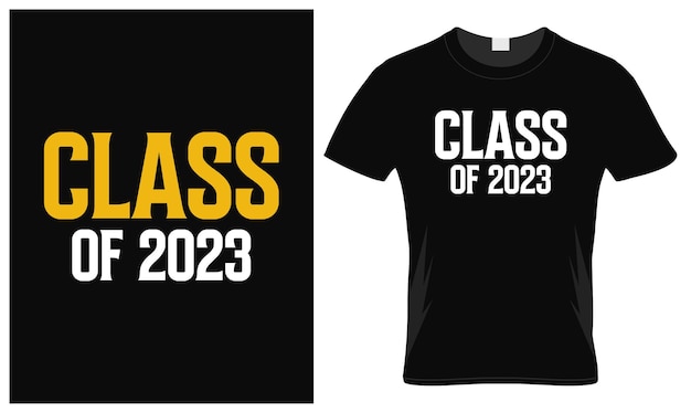 Klasse van 2023 t-shirtontwerp