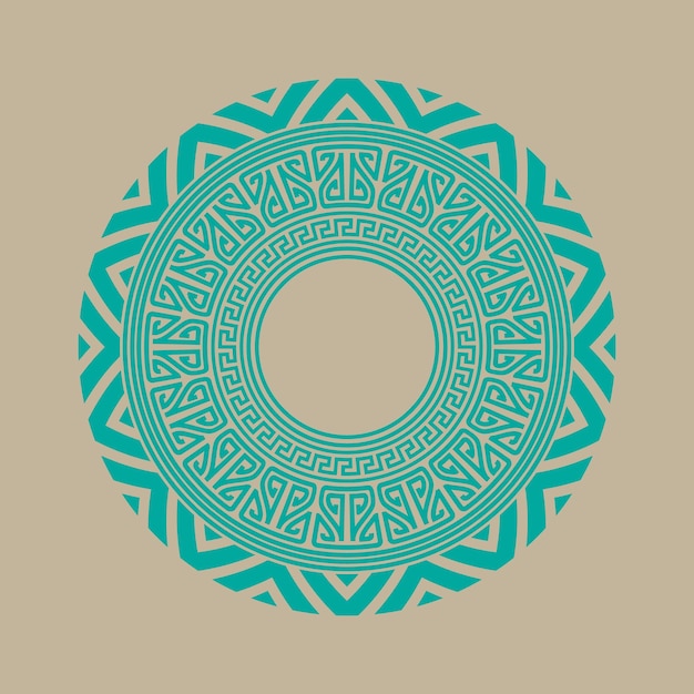 Vector klassiek mandala-ontwerp