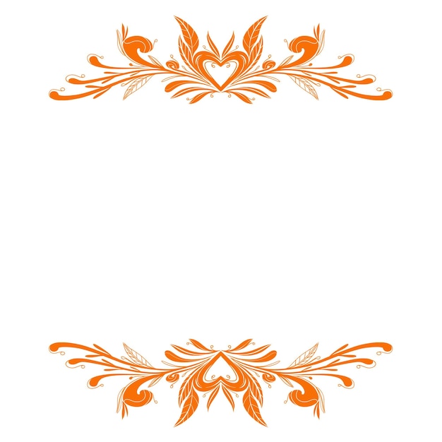 Vector klassiek ornamentelementontwerp