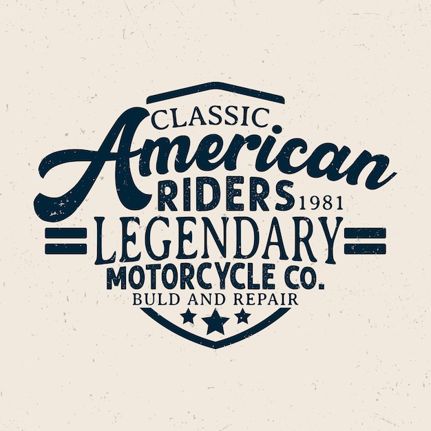 Klassieke Amerikaanse rijders legendarische motorfiets