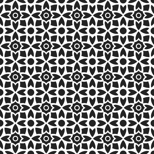 Klassieke batik naadloze patroon achtergrond. Luxe mandala behang. Elegant traditioneel bloemmotief