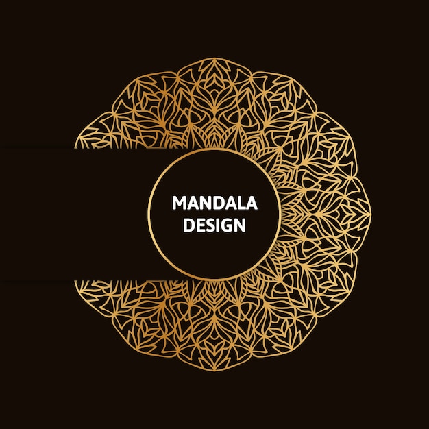 klassieke gouden mandala
