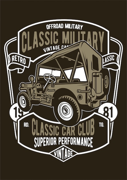 Klassieke militaire offroad