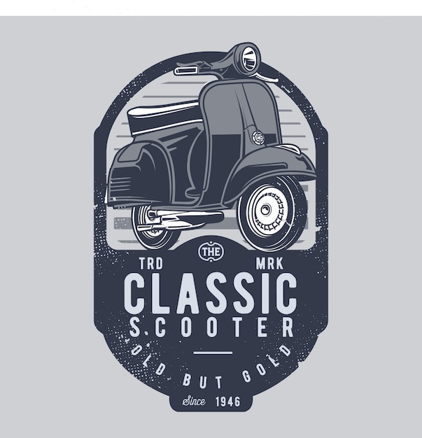 Klassieke scooter