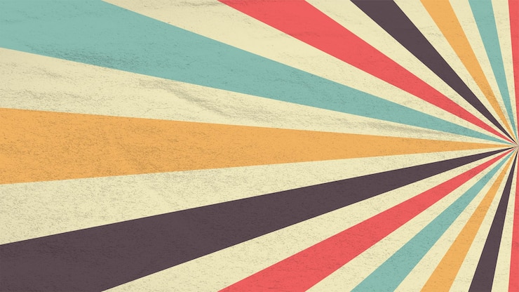 Vector klassieke vintage sunburst stralen achtergrond