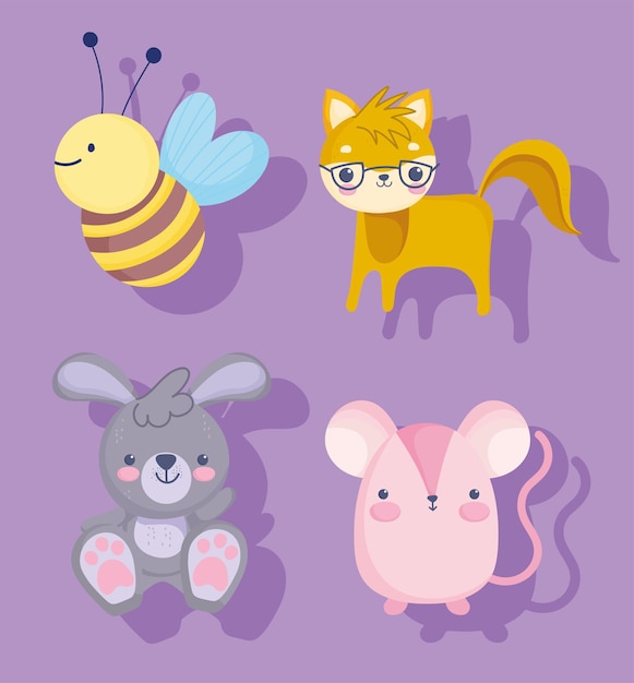 Kleine dieren set