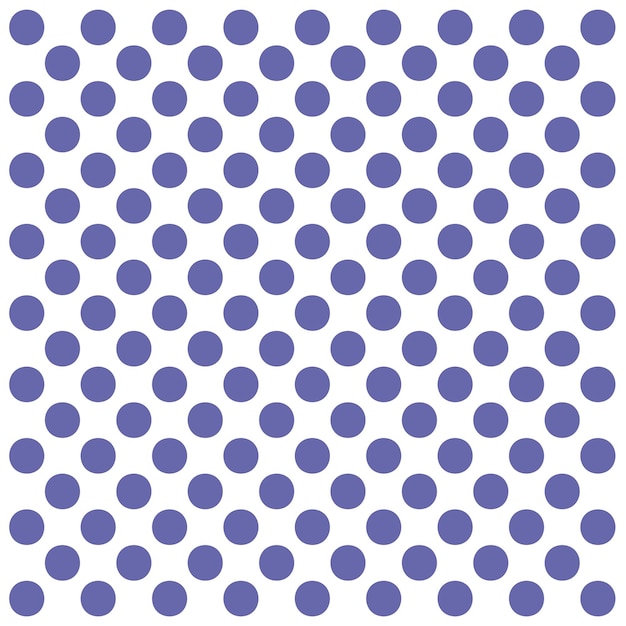 Kleur van het jaar polka dot patroon zeer peri