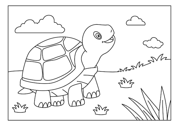 kleurboek sjabloon vector illustratie