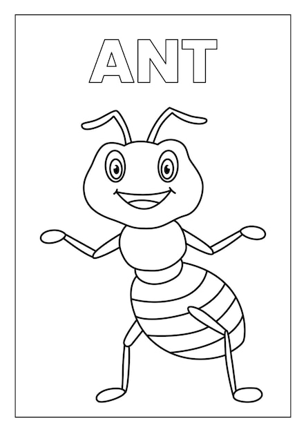 kleurboek sjabloon vector illustratie