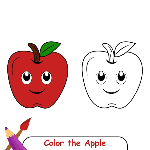 Kleurboek voor kinderen, Apple Vector Graphics