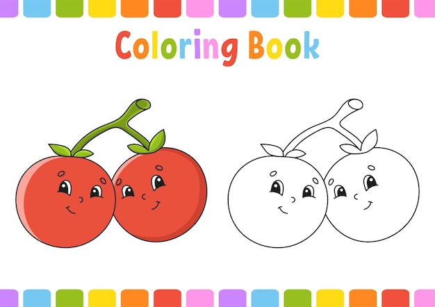Vector kleurboek voor kinderen