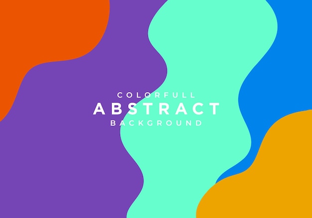Kleurige abstracte achtergrondvector
