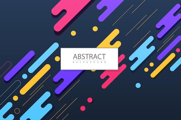 Kleurige abstracte geometrische achtergrond