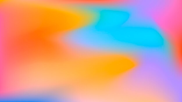 Kleurige abstracte kunst met een gradiënte achtergrond en een vervaagd effect
