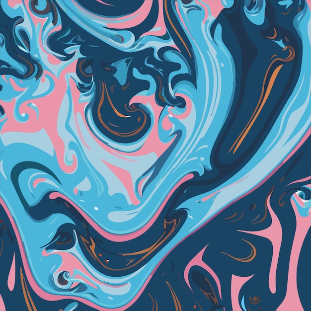 Kleurige abstracte vloeibare textuur