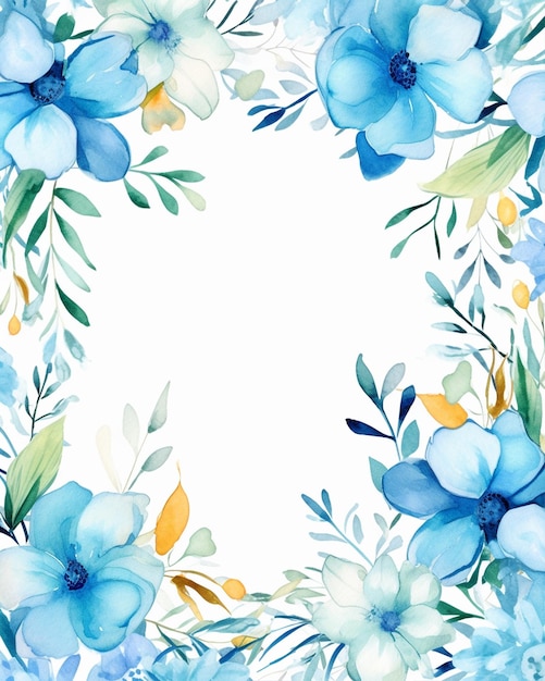 Kleurige achtergrond Bloemen kader voorraad vector