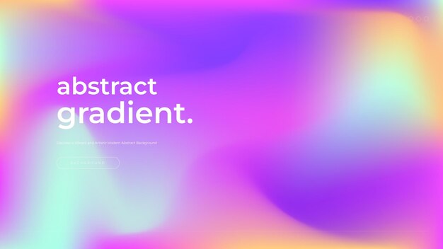 Kleurige moderne abstracte gradiënt achtergrond