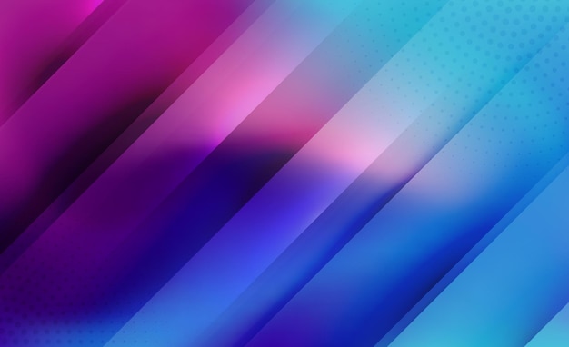 Kleurige vectorgradiënt achtergrond voor modern abstract minimaal posterontwerp