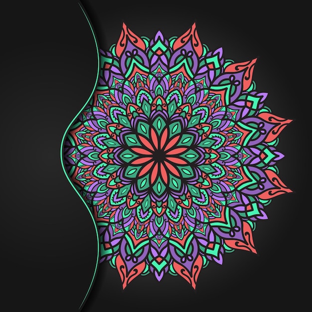 Kleurrijk Mandala Design