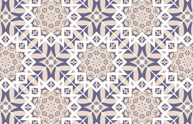 Kleurrijk Marokkaans tapijt- en stofontwerp