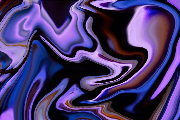 Kleurrijk Vloeibaar Achtergrondontwerp Vloeistof schilderij abstracte textureaet techniek