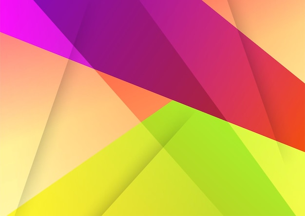 Kleurrijke abstracte achtergrond Moderne abstracte covers minimale covers ontwerp Kleurrijke geometrische achtergrond vectorillustratie