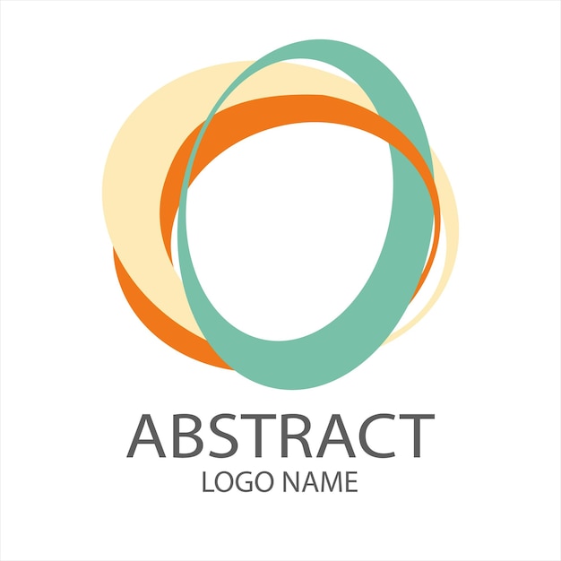 kleurrijke abstracte logo sjabloon ontwerp vector