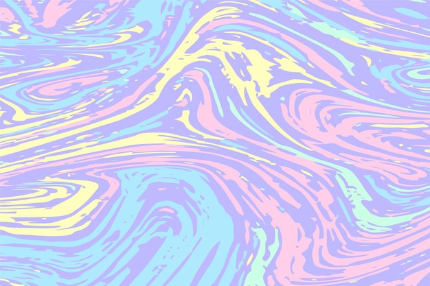 Kleurrijke abstracte vloeibare marmer textuur achtergrond