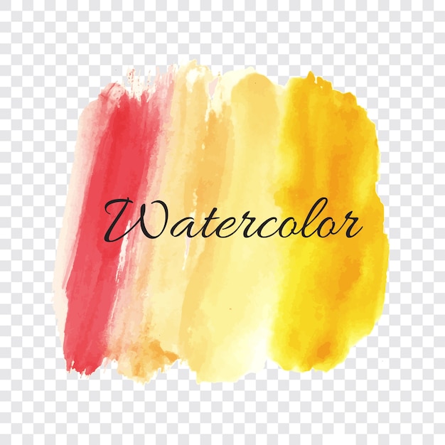 Vector kleurrijke aquarel achtergrond