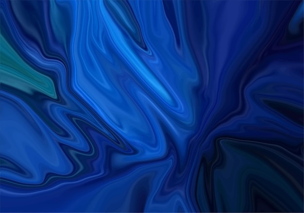 Kleurrijke blauwe kleur abstracte geometrische achtergrond met dynamische golven