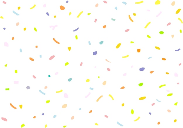 Vector kleurrijke confetti achtergrond