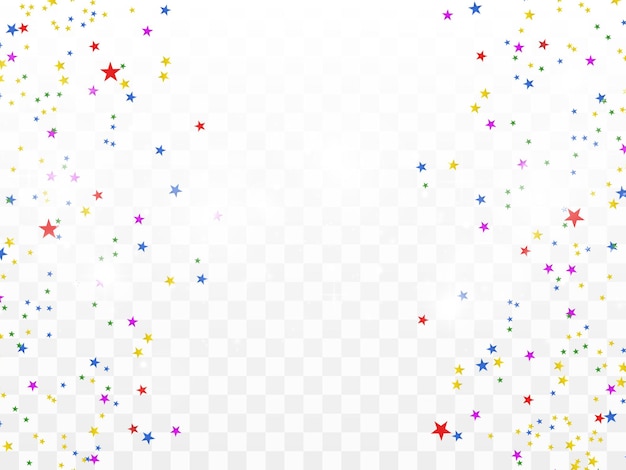 Kleurrijke confetti en ballen geïsoleerd Feestelijke achtergrond vector Happy Birthday Holiday