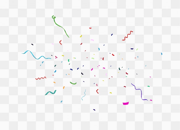 Kleurrijke confetti