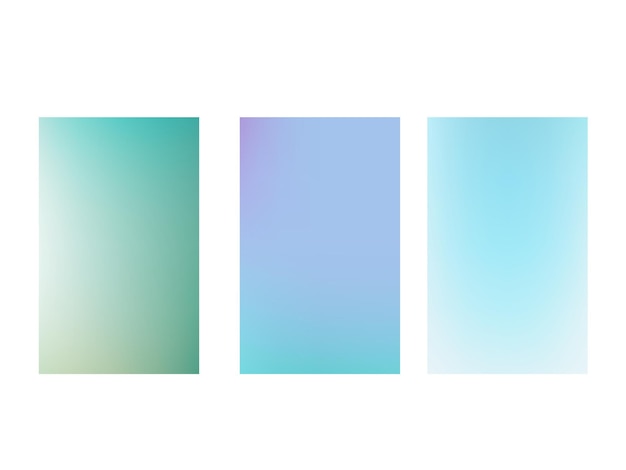 Kleurrijke en vage gradiëntsjabloon Gratis Vector Pastelgele zachte achtergrond met gradiëntonscherpte Gratis
