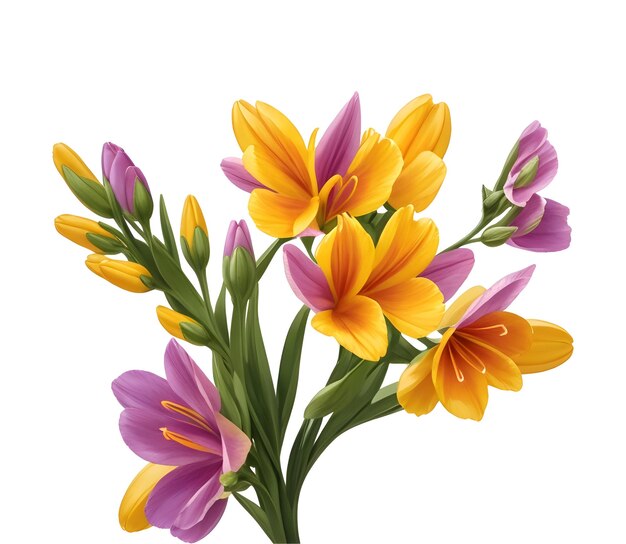 Kleurrijke Freesia