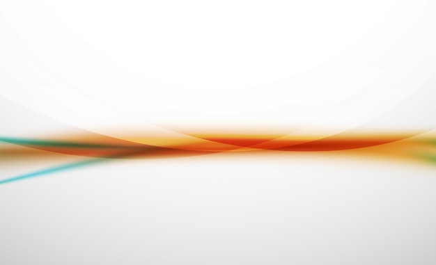 Vector kleurrijke golflijn abstracte achtergrond met licht- en schaduweffecten