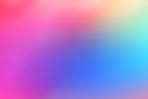 Kleurrijke gradiënt Vector Holografische neon trendy achtergrond Onduidelijke veelkleurige gradiënt