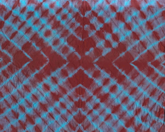 Kleurrijke handgeschilderde aquarel geometrische vorm reflectie Tiedye patroon achtergrond