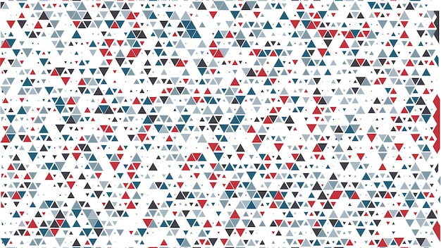 Kleurrijke kleurrijke abstracte geometrische vectorpatroon mozaïekvormen driehoek achtergrond